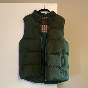 Forest Green Puffer Vest - Merona Men